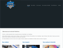 Tablet Screenshot of fluid-inox.fr
